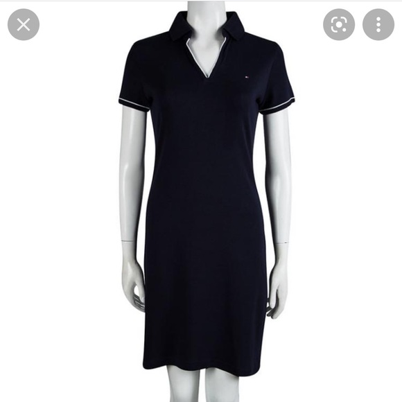 Tommy Hilfiger Navy Dress - Picture 2 of 3